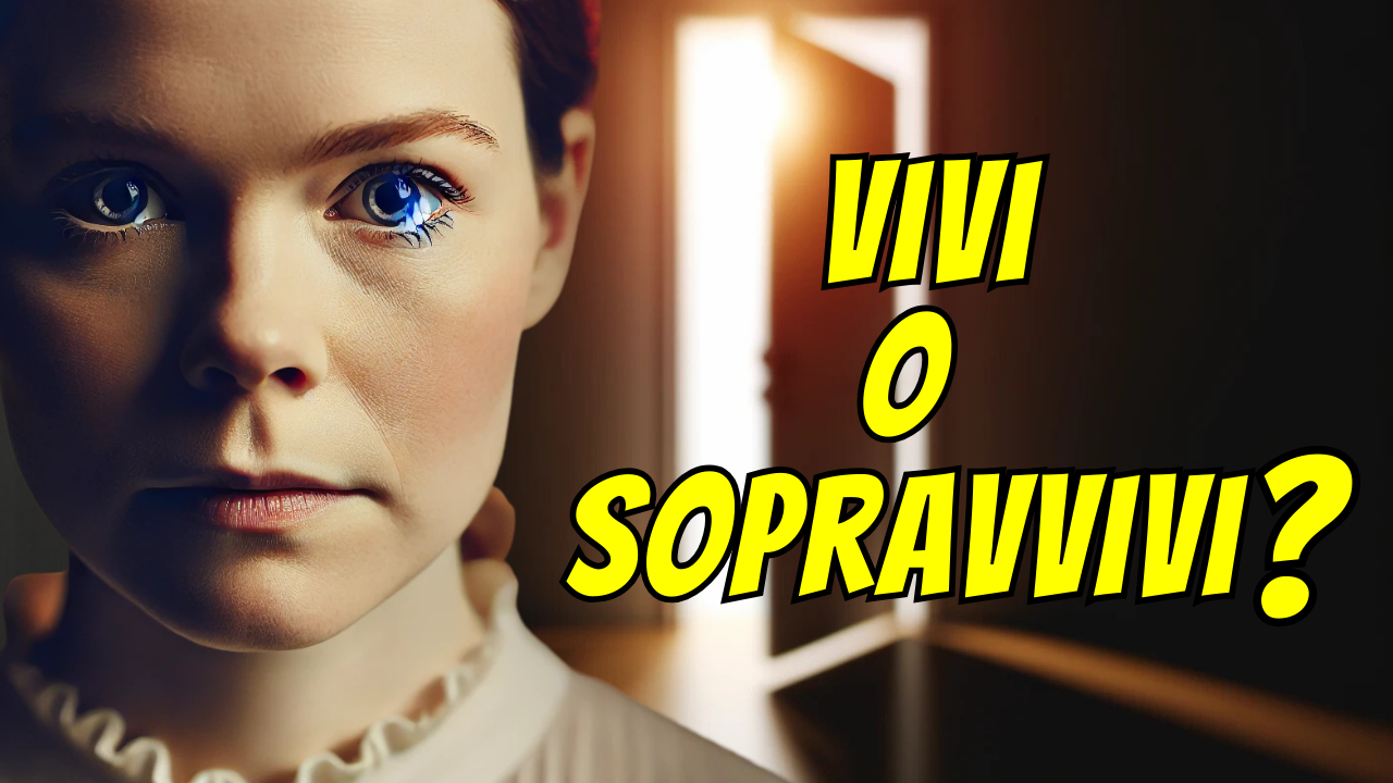 Vivi o sopravvivi? Supera la paura di vivere davvero